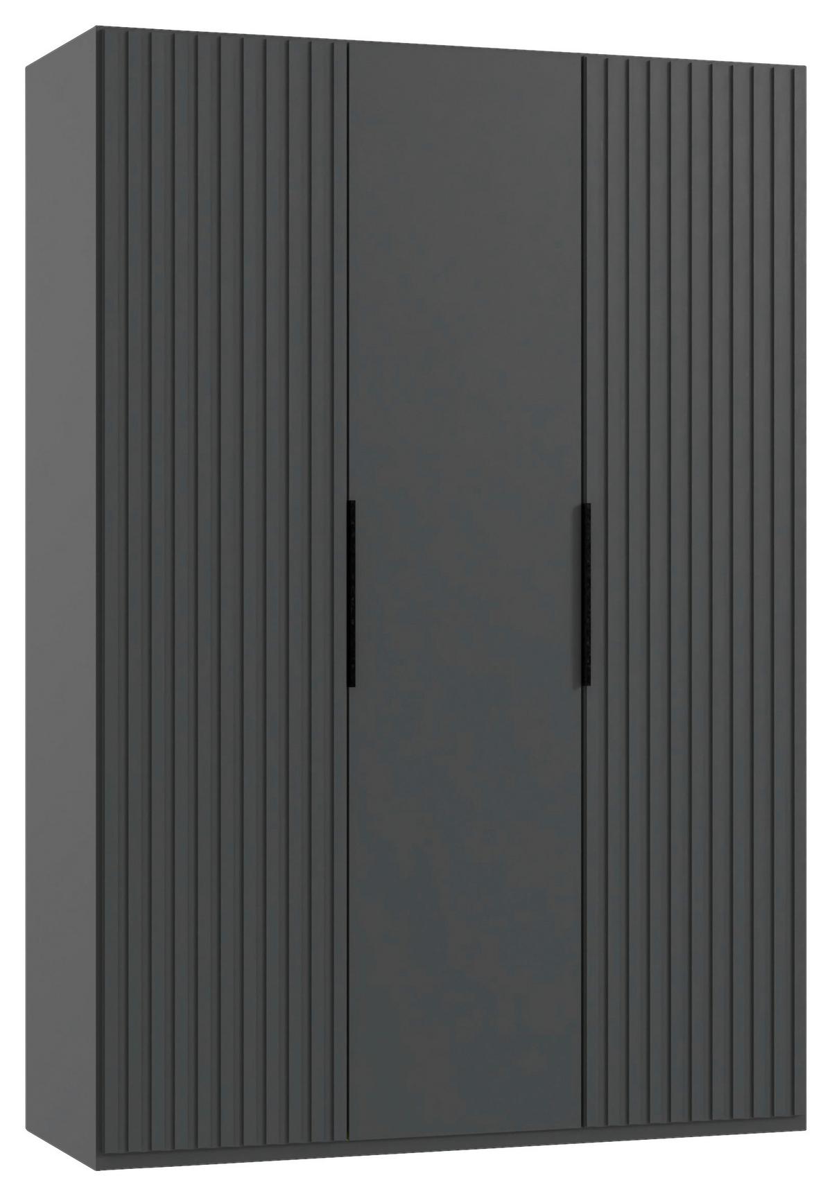 DULAP USI DECORATIVE ANDORRA - grafit, Modern, material pe bază de lemn (150/216/58cm) - Modern Living