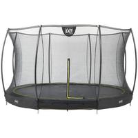 Trampolin Exit Silhouette Ground, Ø 366cm - črna, Konvencionalno, kovina/umetna masa (366/203cm) - EXIT Toys