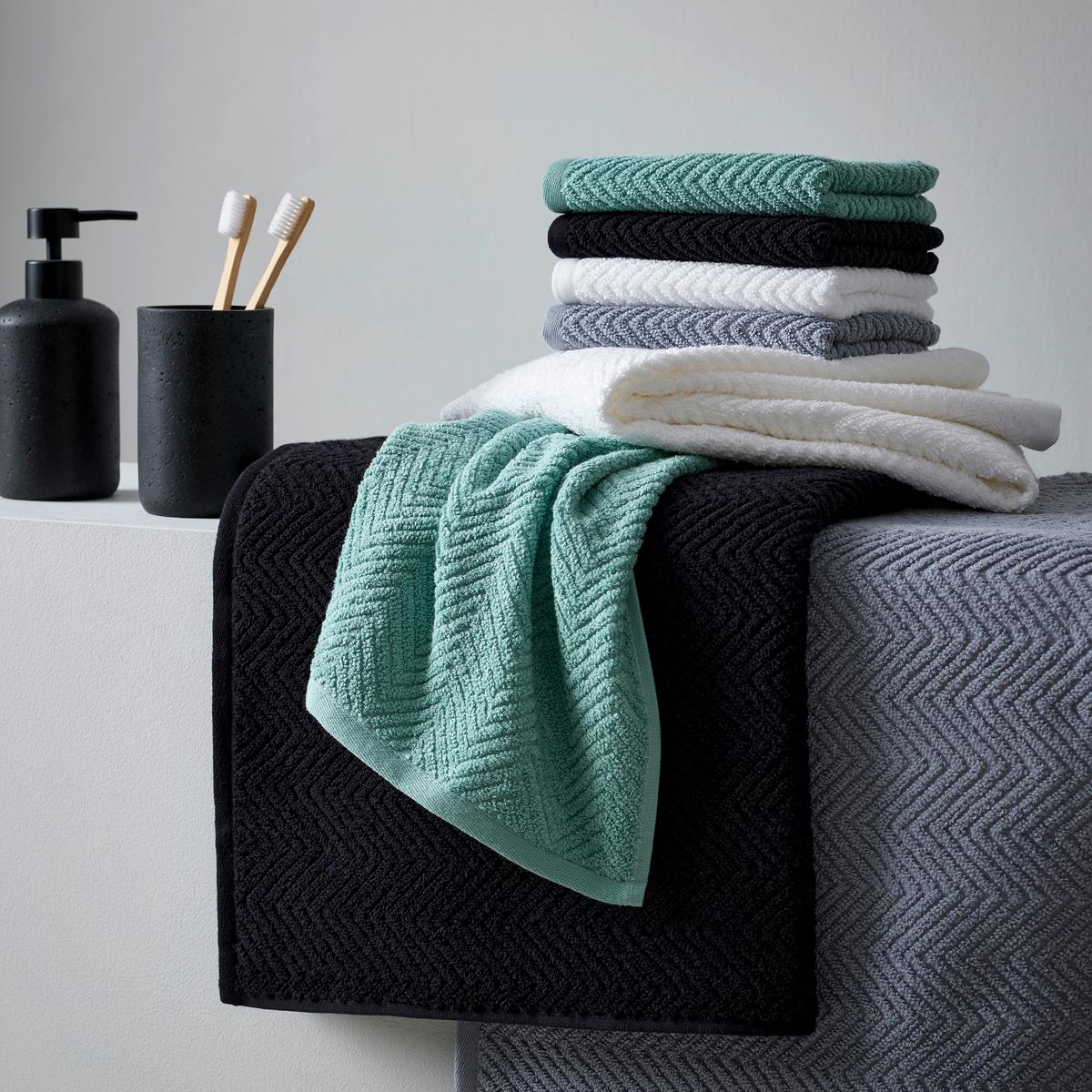 Ručnik Za Goste Ocean 30x50cm - bijela, tekstil (30/50cm) - Premium Living