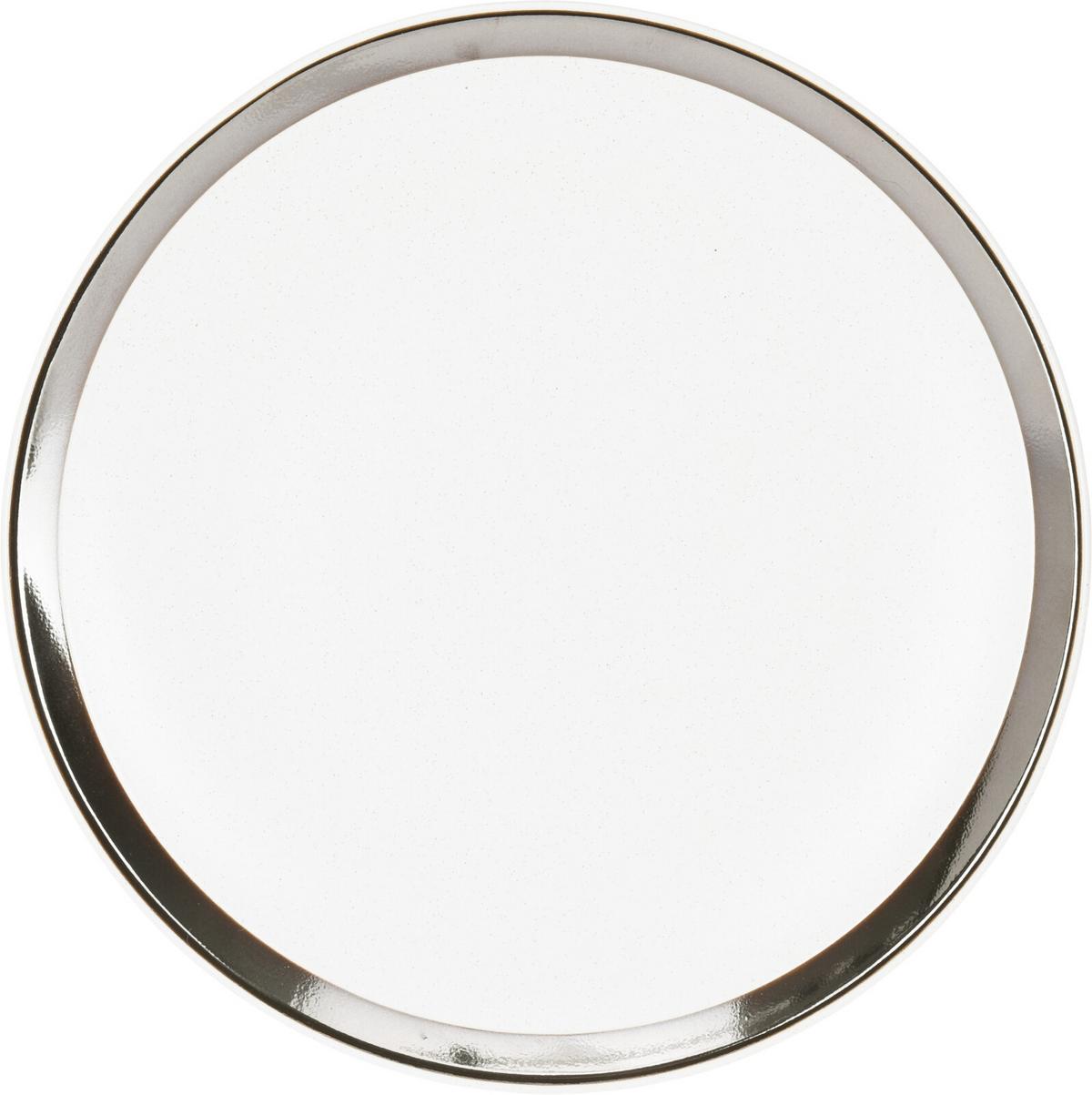 Lapostányér Elegance - kék/fehér, kerámia (27cm)