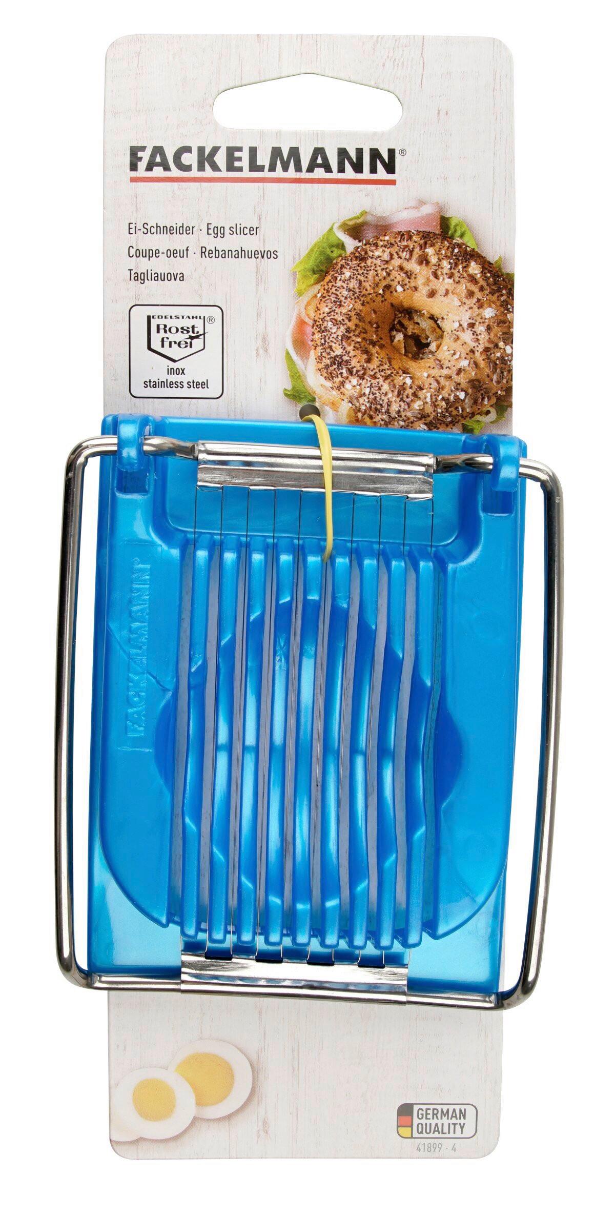 Rezalnik Za Jajca Metalic - modra/rumena, kovina/umetna masa (9/11cm) - Fackelmann