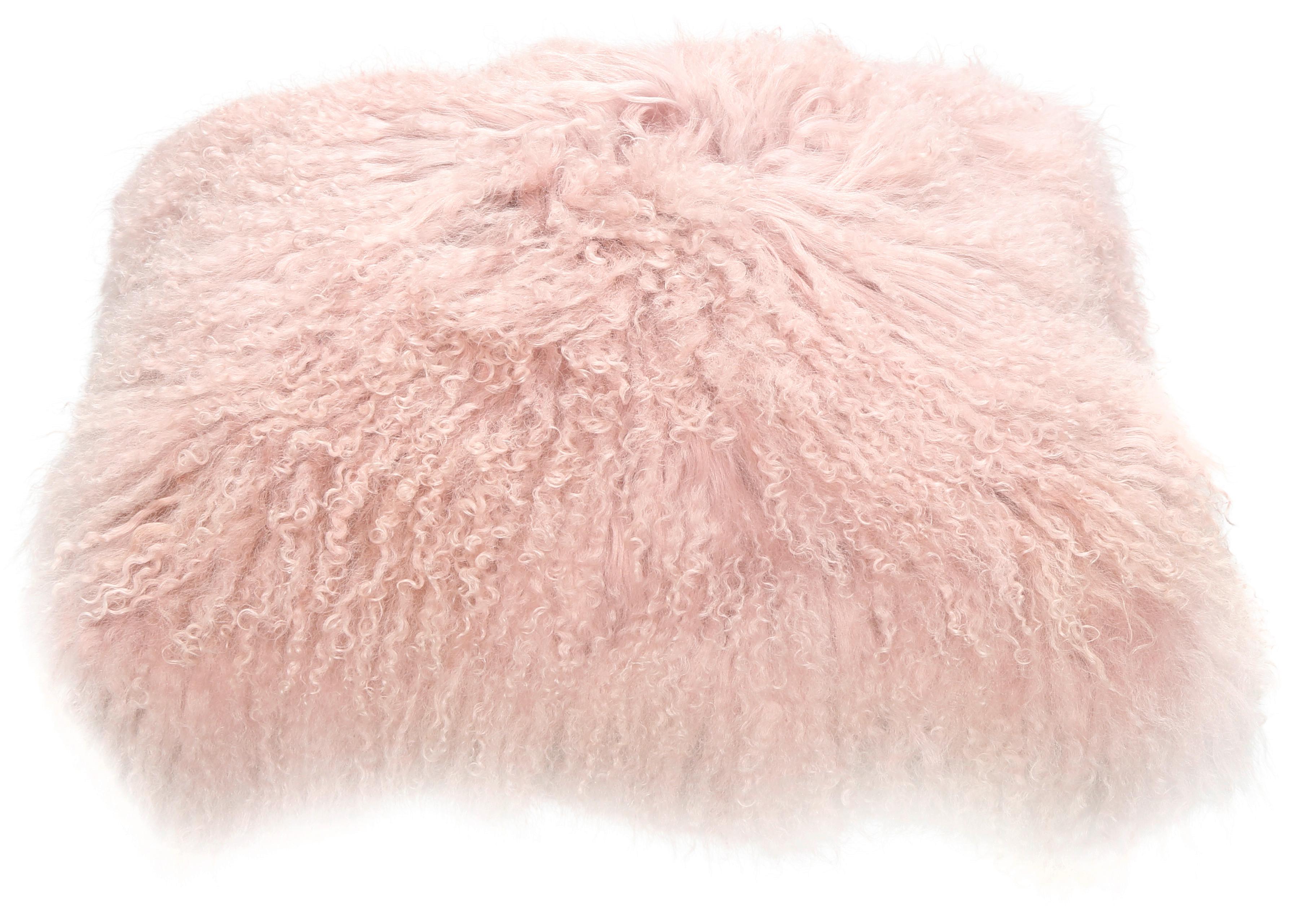Krznena Blazina Shaun - roza, Moderno, tekstil (40/40cm) - Premium Living