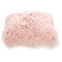 Fellkissen Shaun in Rosa ca. 40x40cm - Rosa, MODERN, Textil (40/40cm) - Premium Living