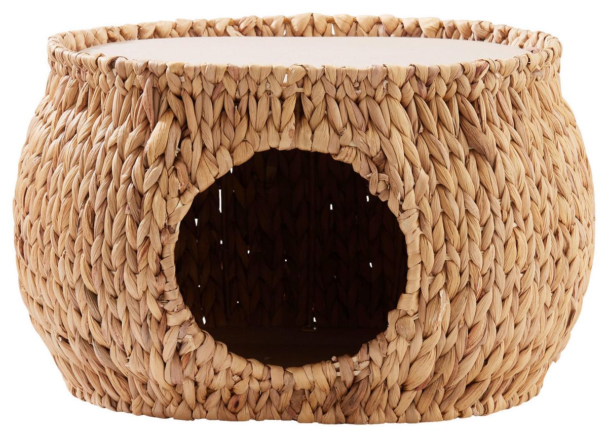 Tierhöhle Casa in Naturfarben - Beige/Naturfarben, Natur, Naturmaterialien/Textil (50/40/30cm)