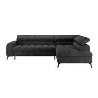 Coltar VOLF - negru, Trend, plastic/textil (261/203cm) - Modern Living