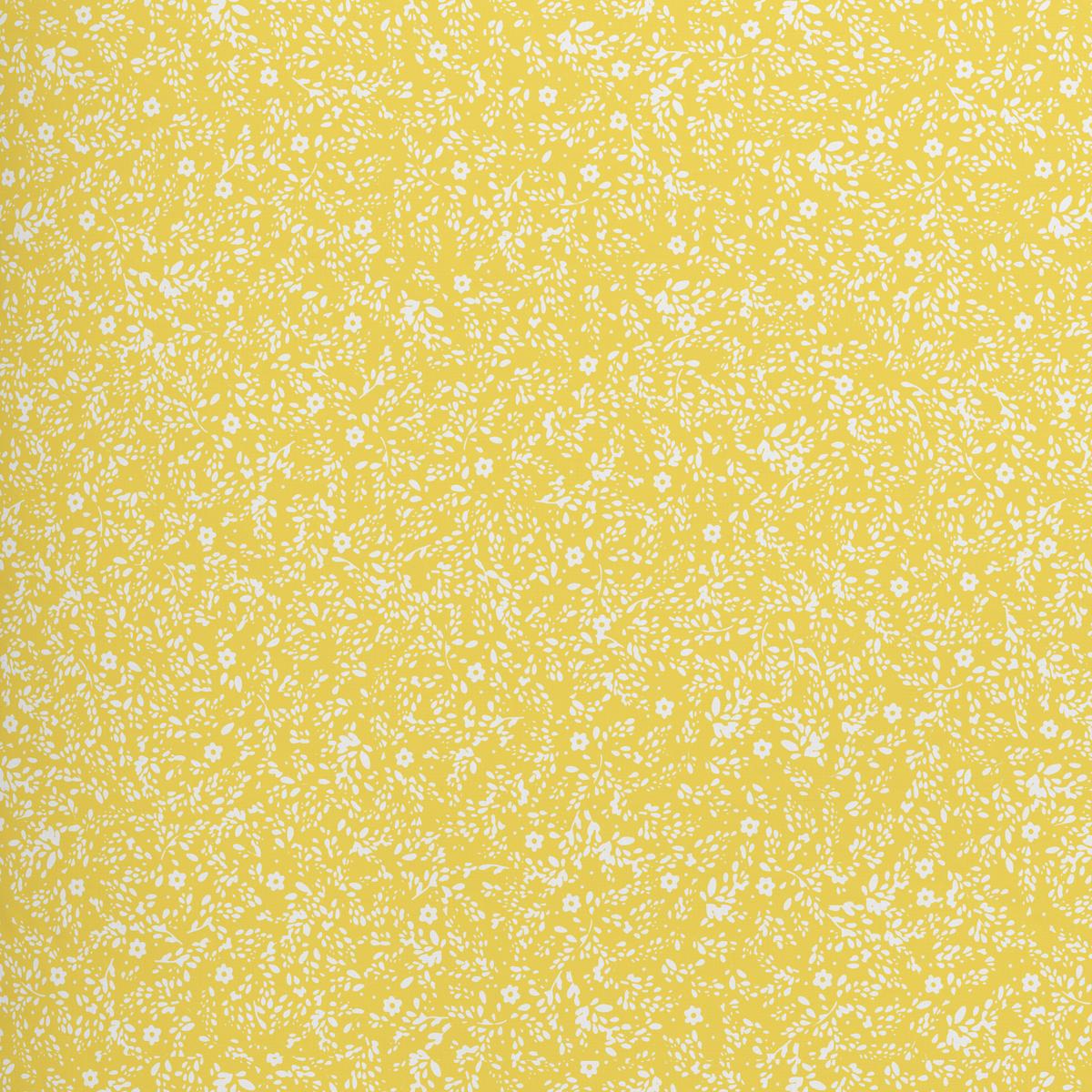 BETTWÄSCHESET BARN FLOWER - Weiss/Gelb, Konventionell, Textil (160/210cm) - Modern Living