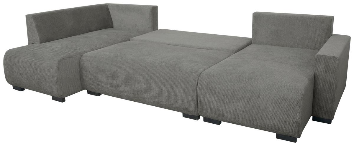 Canapea modulara VERONICE - albastru/gri, Trend, textil (171/313/141cm) - Modern Living