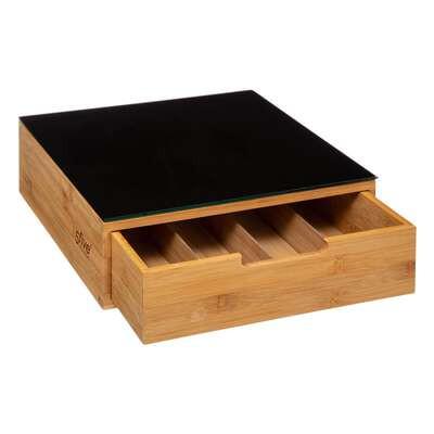 Držač Kapsula Za Kavu Black Bamboo - Basics (30/30/10cm)