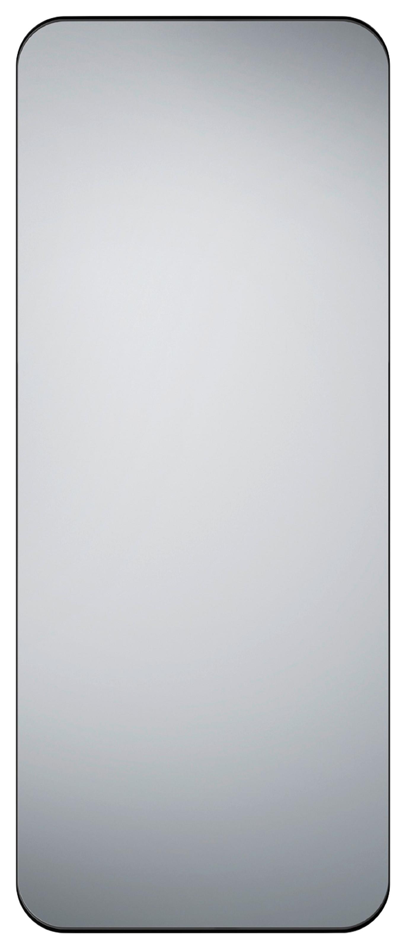Fali Tükör 70x170cm Britta - fekete/átlátszó, Modern, Üveg/fém (70/170cm)