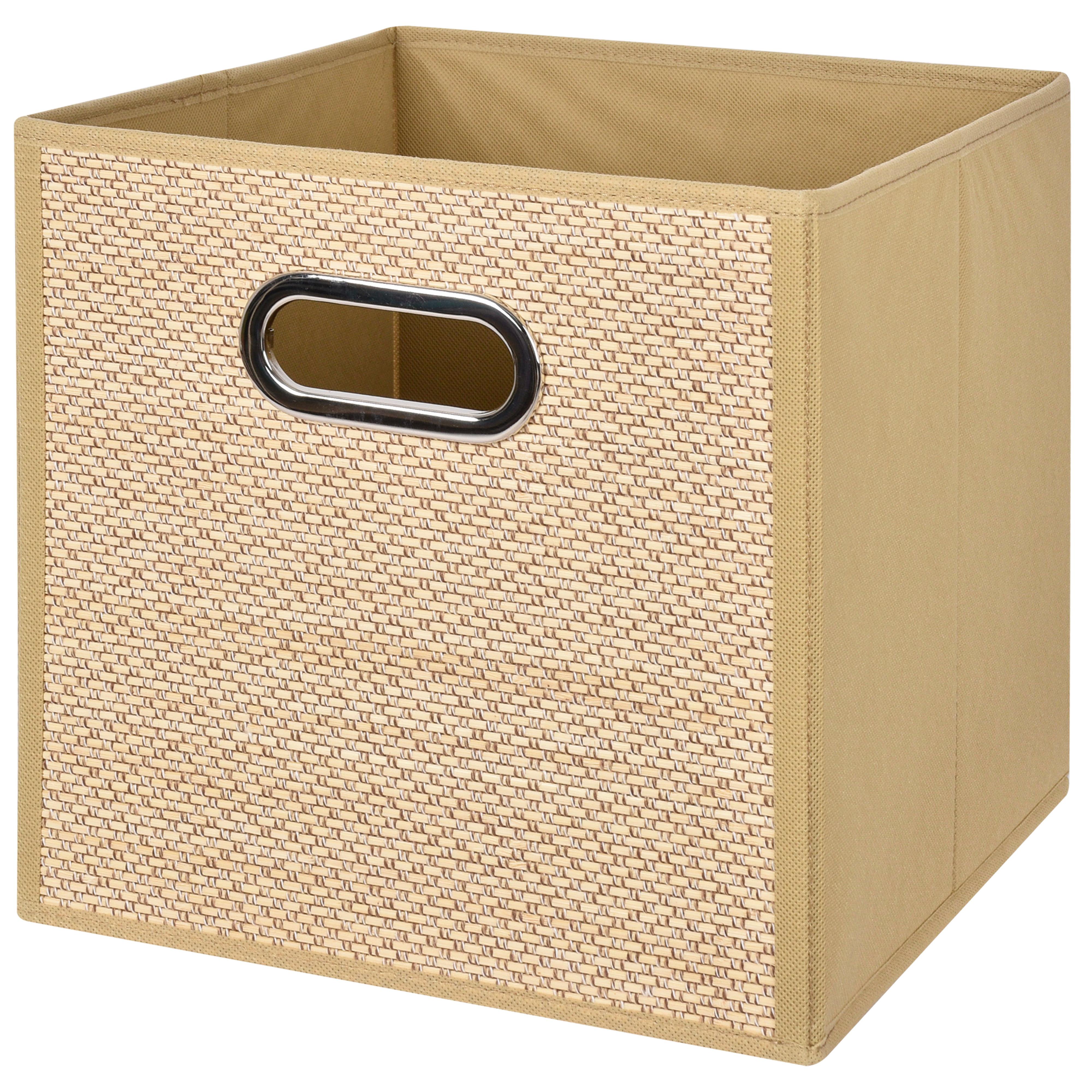 Kutija Za Odlaganje 28x28x28cm Smart - bež, Konvencionalno, karton/metal (28/28/28cm) - Mömax