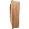 GARDEROB MED SKJUTDÖRRAR MONTERRAY - ekfärgad, Klassisk, trämaterial/trä (250/222/60cm) - ecoTree