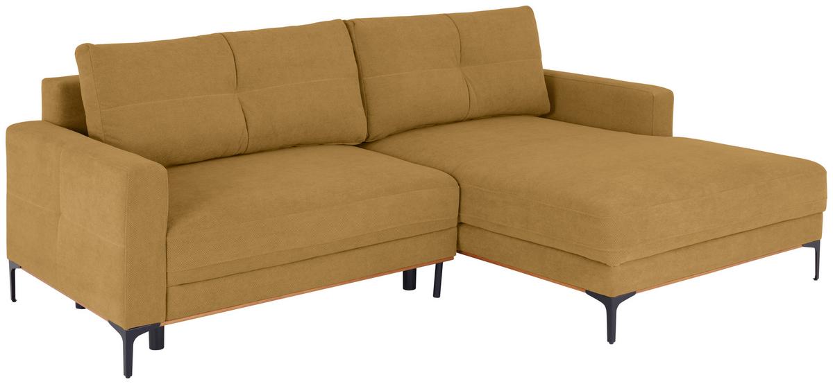 Coltar BERGAMO - galben, Modern, textil (238/162cm) - Mömax