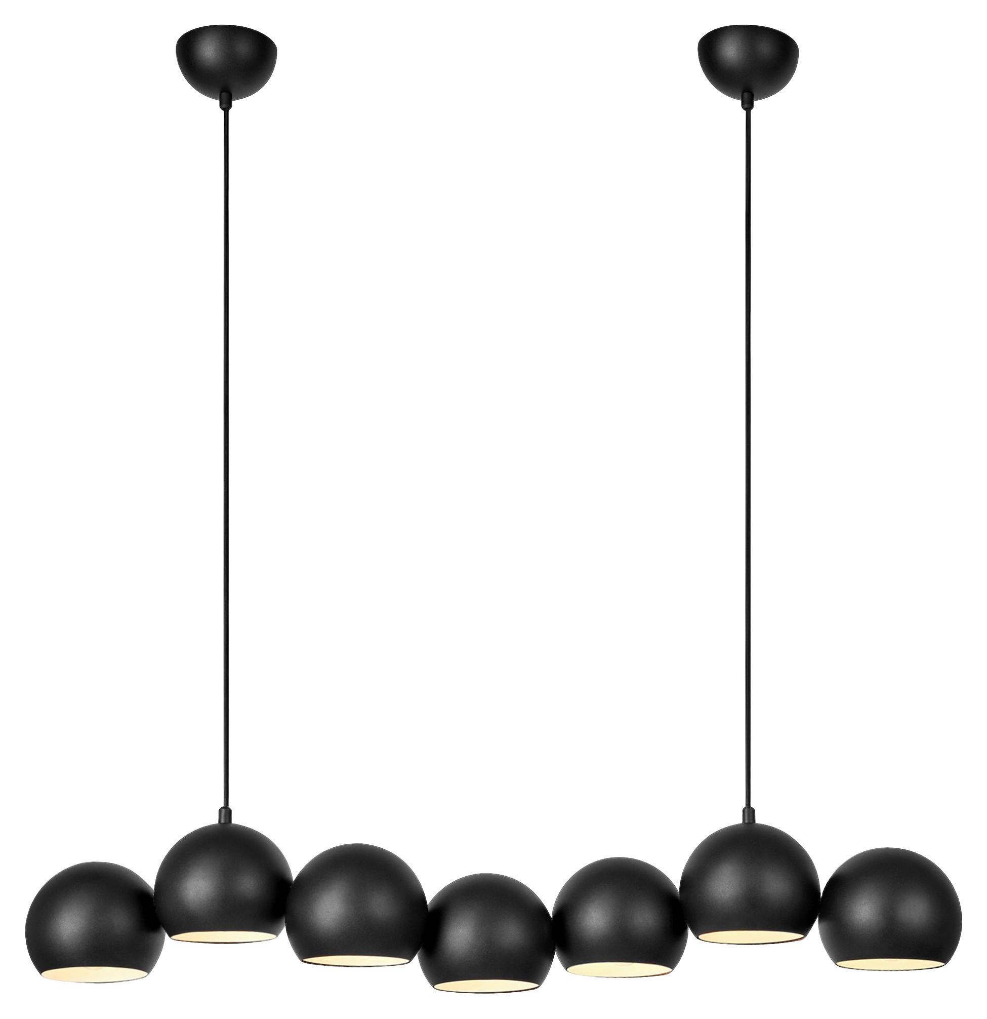Hängeleuchte Cupolo Schwarz max. 40 Watt - Schwarz, Basics, Metall (101/15/150cm) - Markslöjd