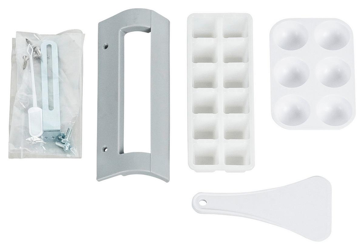 Kuhinjski Blok Z Aparati Economy, Bela, Siva - bela/svetlo siva, Moderno, leseni material (180cm) - Respekta