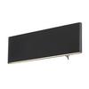 LED-Wandleuchte Siegfried max. 8 Watt - Opal/Schwarz, Design, Kunststoff/Metall (22,5/4,5/8cm) - Globo