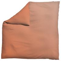 Bettdeckenbezug Woven Satin Rot/Hellgrau ca. 200x200cm - Rot/Hellgrau, Basics, Textil (200/200cm) - Schlafgut