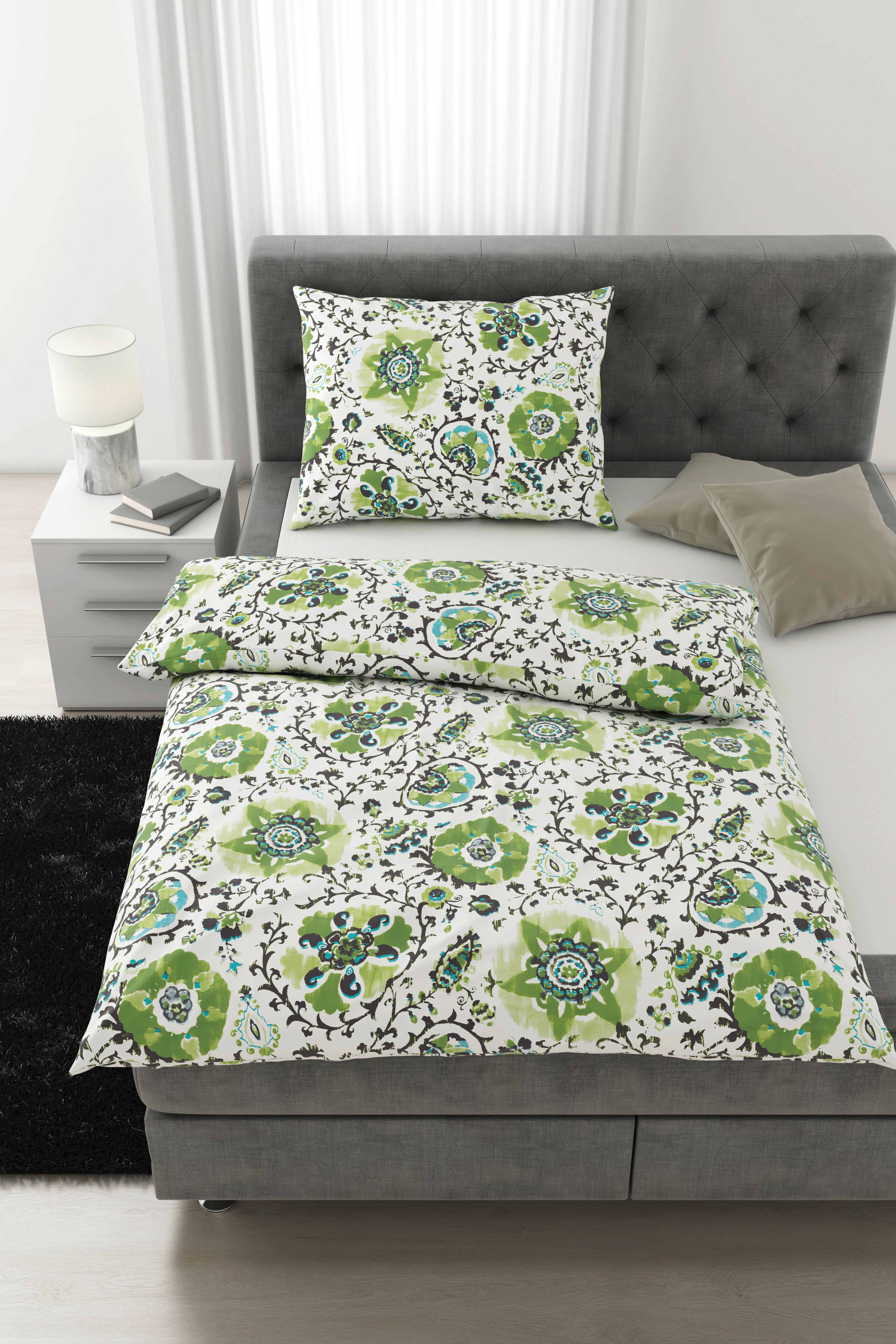 Lenjerie de pat Aisha - verde, Lifestyle, textil (140/200cm) - Premium Living