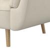BÄDDSOFFA CORA - cremefärgad/naturfärgad, Modern, trä/textil (214/92/81cm) - Bessagi Home