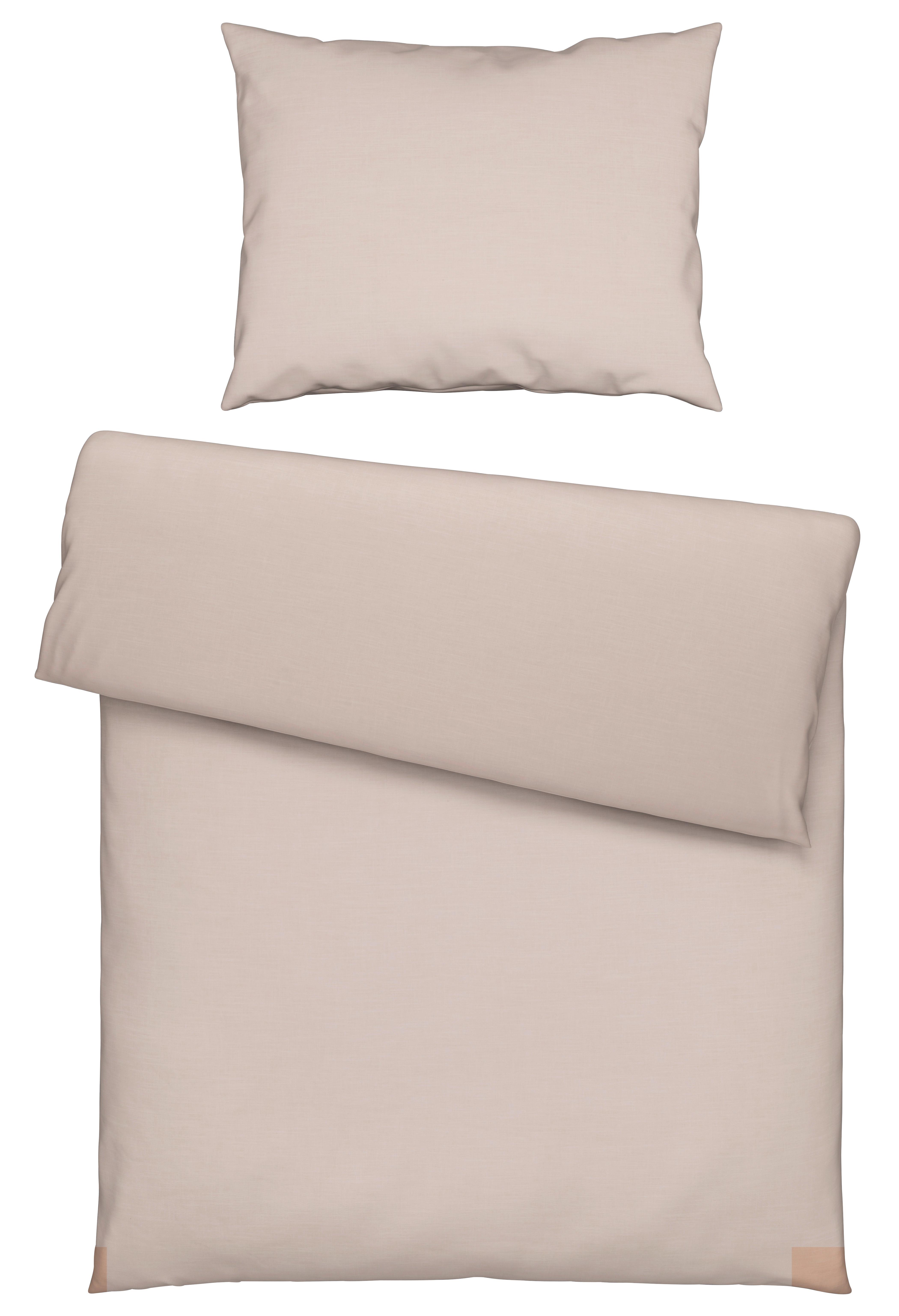 BETTWÄSCHESET ILVY - Beige, Modern, Textil (160/210cm) - Modern Living