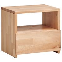SZAFKA NOCNA PETER - buk twardzielowy, Natur, drewno (40/37/33cm) - MID.YOU