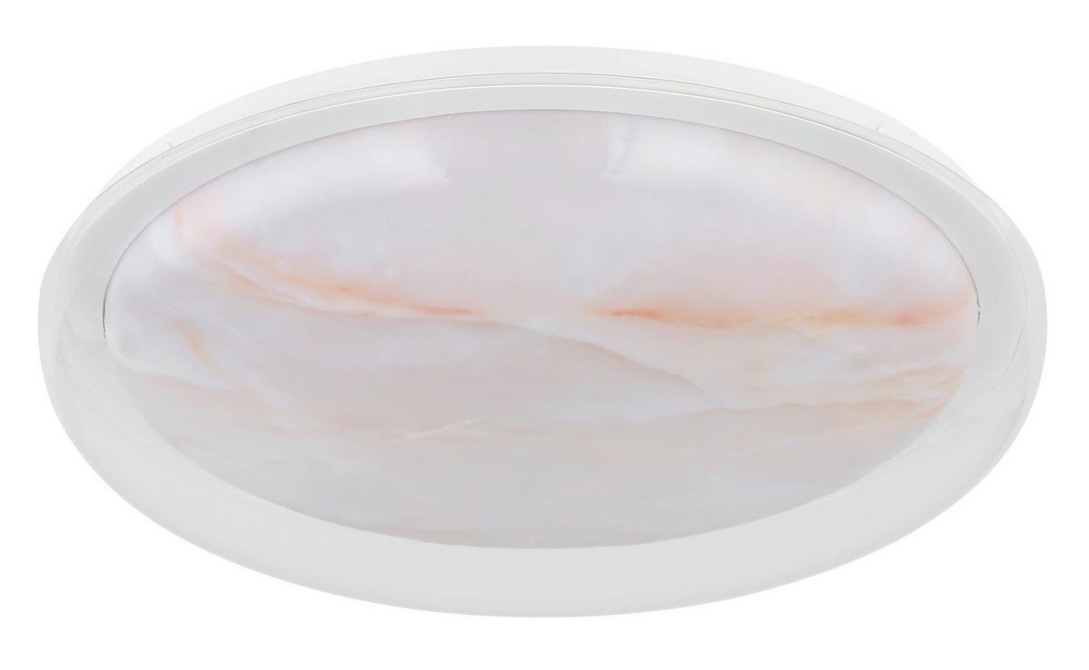 LED-DECKENLEUCHTE 41779-24 TYRONE - Klar/Weiss, Basics, Kunststoff/Metall (38,5/8cm) - Globo