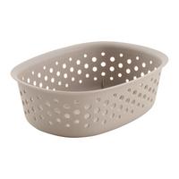 Coșuleț pentru depozitare Maja - cca. 0,8L - taupe, Modern, plastic (18,5/13,5/6cm) - Mömax