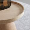 Beistelltisch Jens Naturfarben - naturfärgad, Modern, trämaterial/trä (45/50cm) - Premium Living