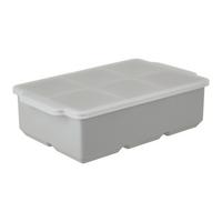 TAVĂ PENTRU CUBURI DE GHEAțĂ CUBE XL - gri, Modern, plastic (16/5/11cm) - Modern Living