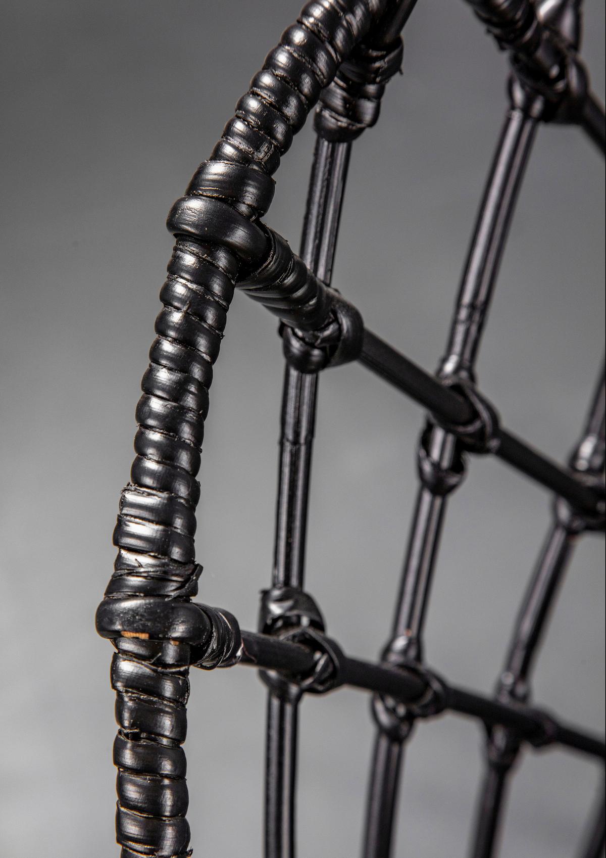 KRZESŁO GÖTEBORG - antracytowy/czarny, Design, metal/drewno (60/85/58cm) - Landscape