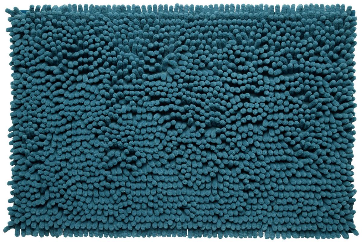 Badematte Jubi in Blau ca. 50x80cm - Blau, Konventionell, Textil (50/80cm) - Modern Living