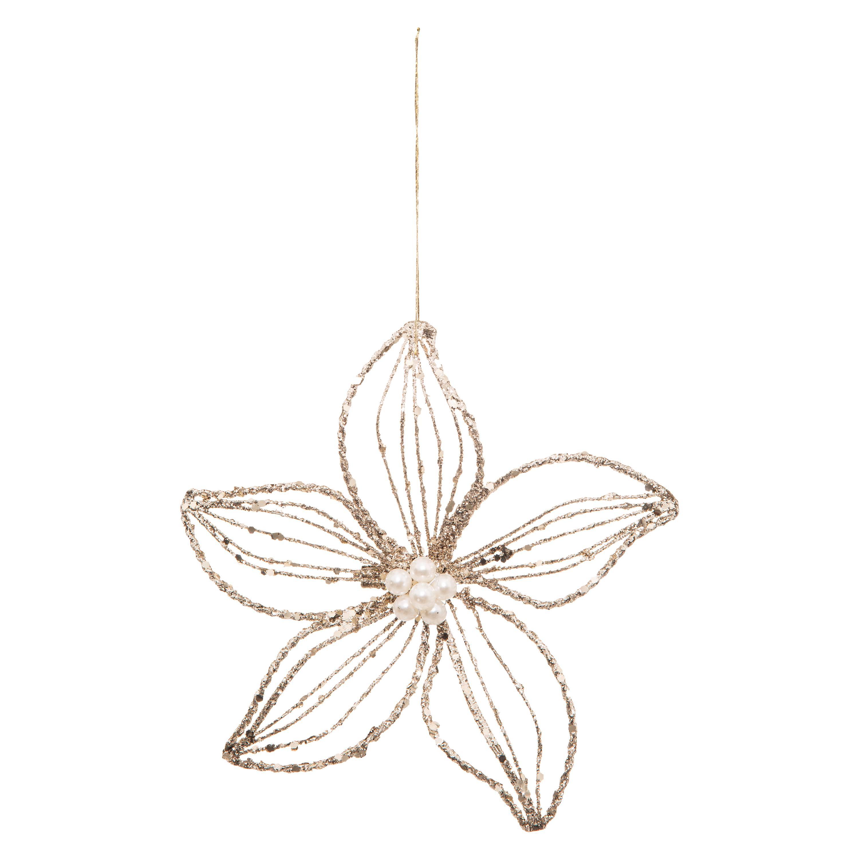 Ukras Za Bor Flower Butterfly - Basics, metal (15/3/15cm)