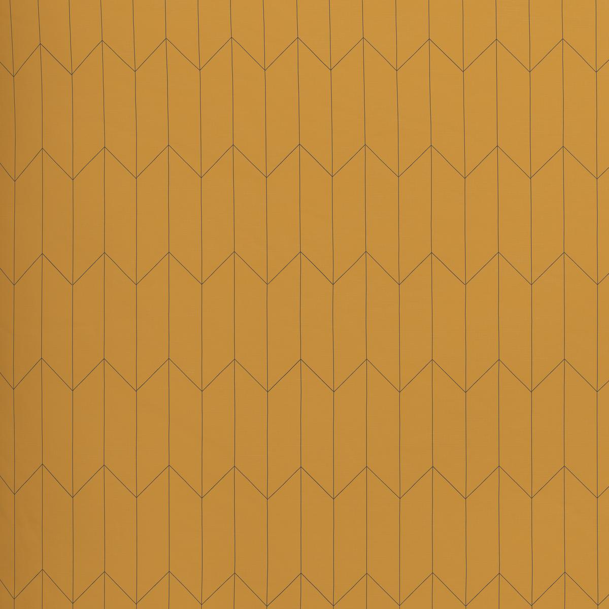 Bettwäsche Tegola in Gelb/Grau ca. 160x210cm - Gelb/Grau, Modern, Textil (160/210cm) - Modern Living