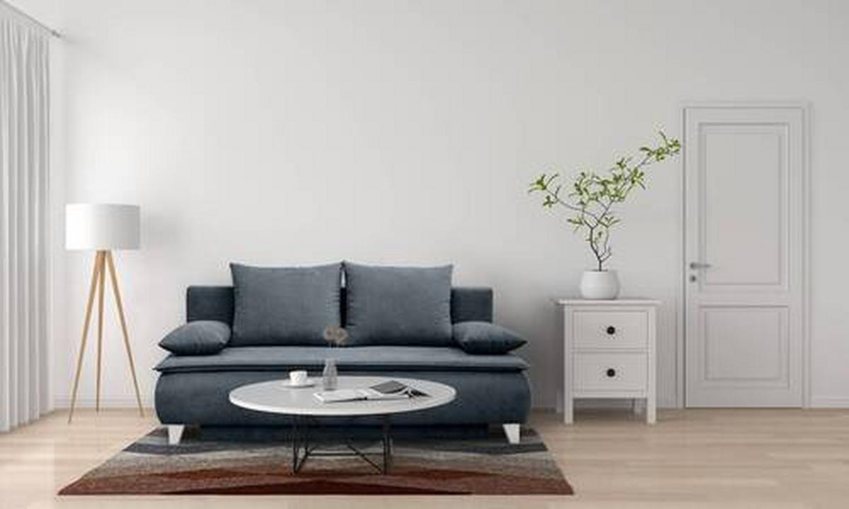 Zofa Boxspring Mona, Siva, Ležišče, Predal - srebrne barve/antracit, Moderno, tekstil/les (208/100/106cm) - Mömax
