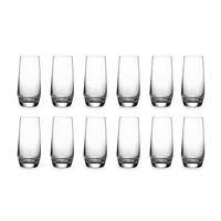 Set Kozarcev Water, 12-Delni - prosojno, Basics, steklo (6,8/14,5cm) - Echtwerk