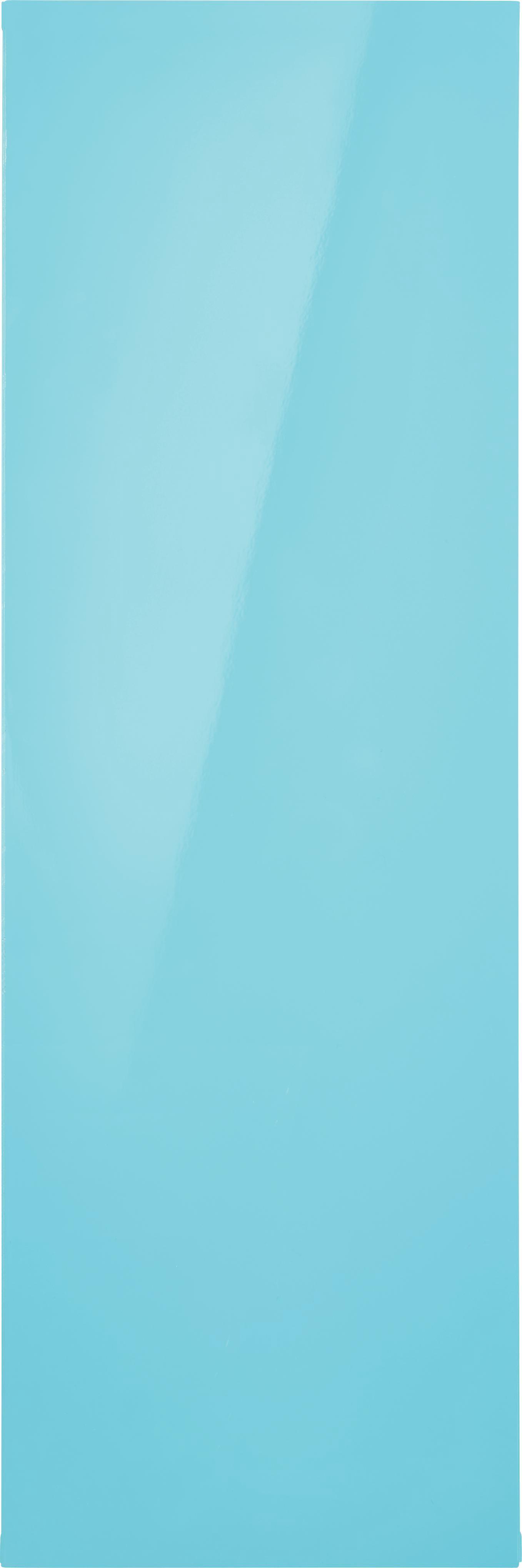 Hängeschrank Hellblau Hochglanz - Hellblau, MODERN, Holzwerkstoff (90/30/34cm) - Mömax modern living