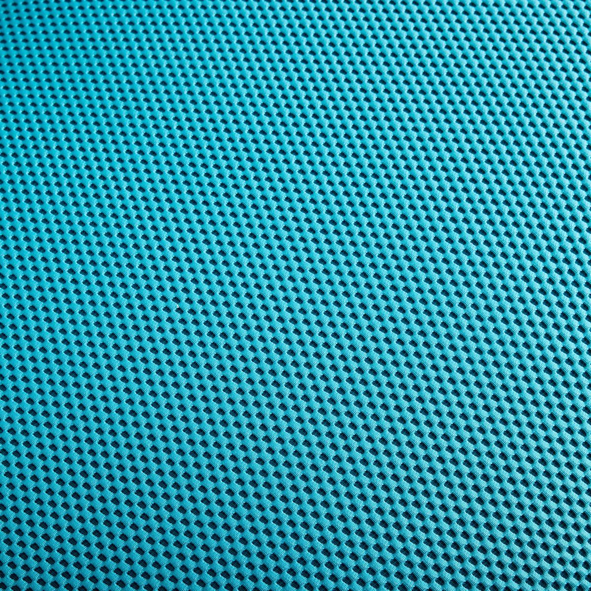 Designsessel Batty Mesh Türkis/Schwarz, Lederlook - Türkis/Schwarz, MODERN, Kunststoff/Textil (66/72/89cm) - Mömax