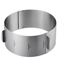 OBRĘCZ DO TORTU 14304 - kolor stalowy, Basics, metal - Gefu