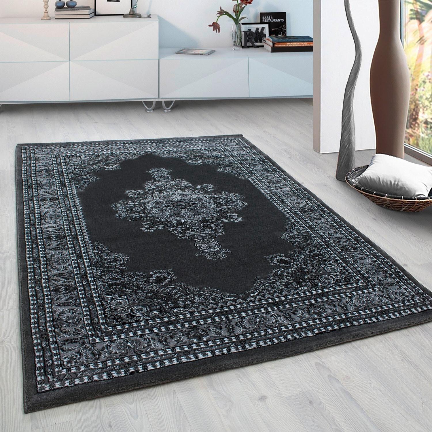 Preproga Marrakesh, 240x340cm, Siva - siva/črna, Konvencionalno, tekstil (240/340cm) - Novel
