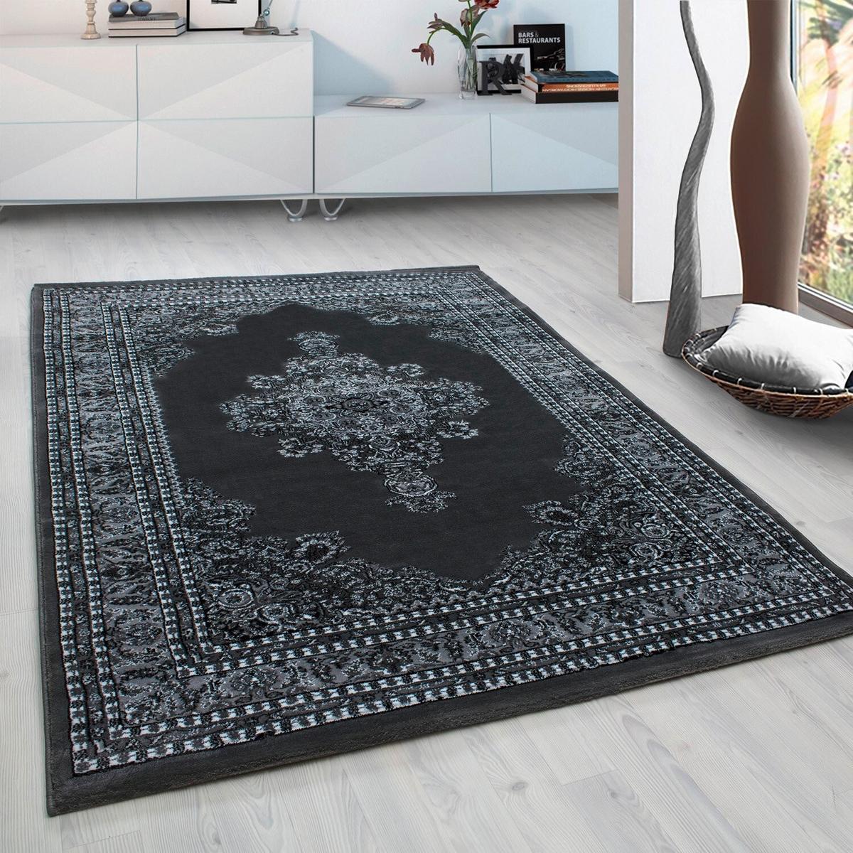 Preproga Marrakesh, 240x340cm, Siva - siva/črna, Konvencionalno, tekstil (240/340cm) - Novel