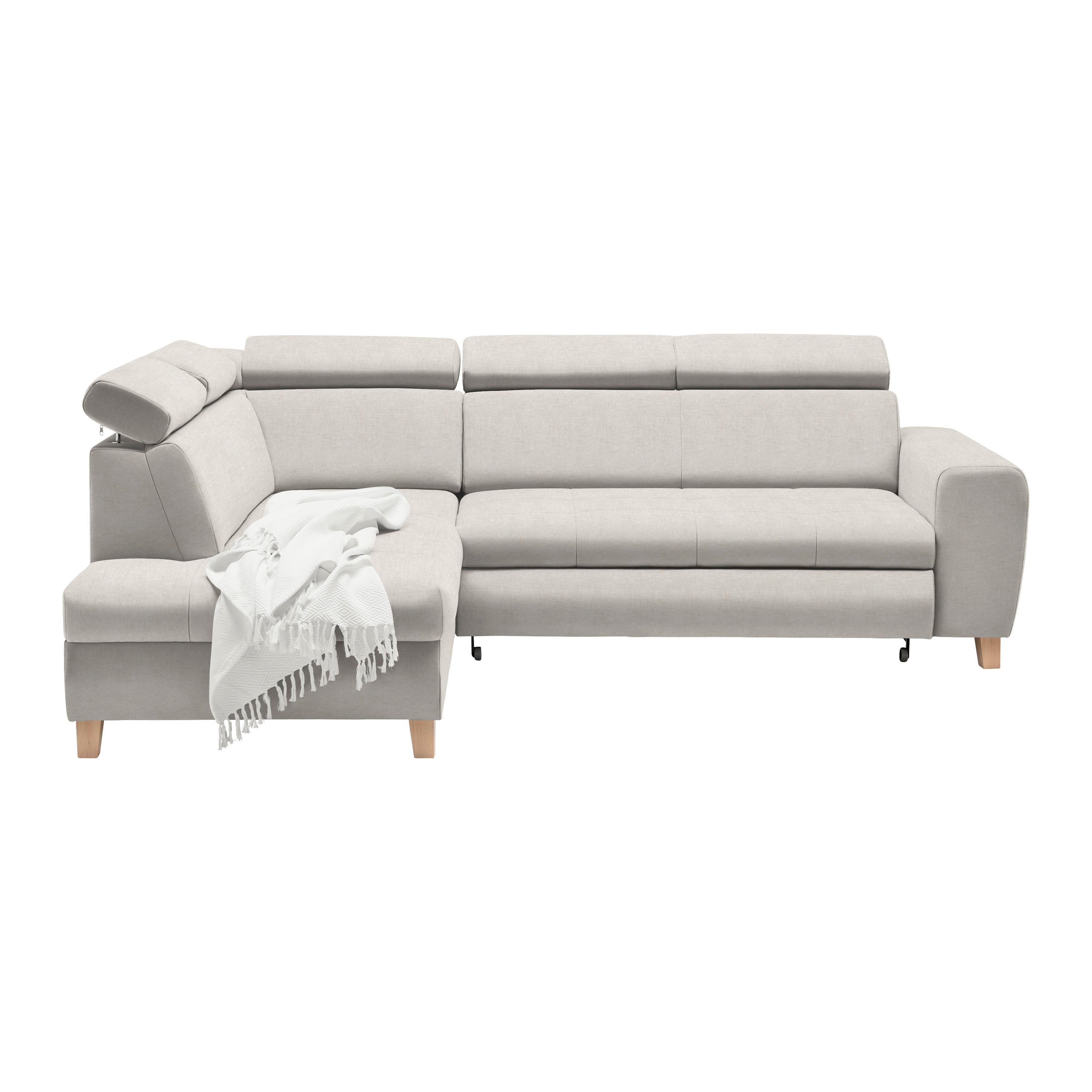 Kutna Garnitura Lugo - krem, Moderno, drvo/metal (205/98/266cm) - Modern Living