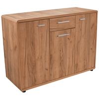 Comodă FONTANA - culoare lemn stejar, Modern, material pe bază de lemn (132/87/40cm) - Modern Living