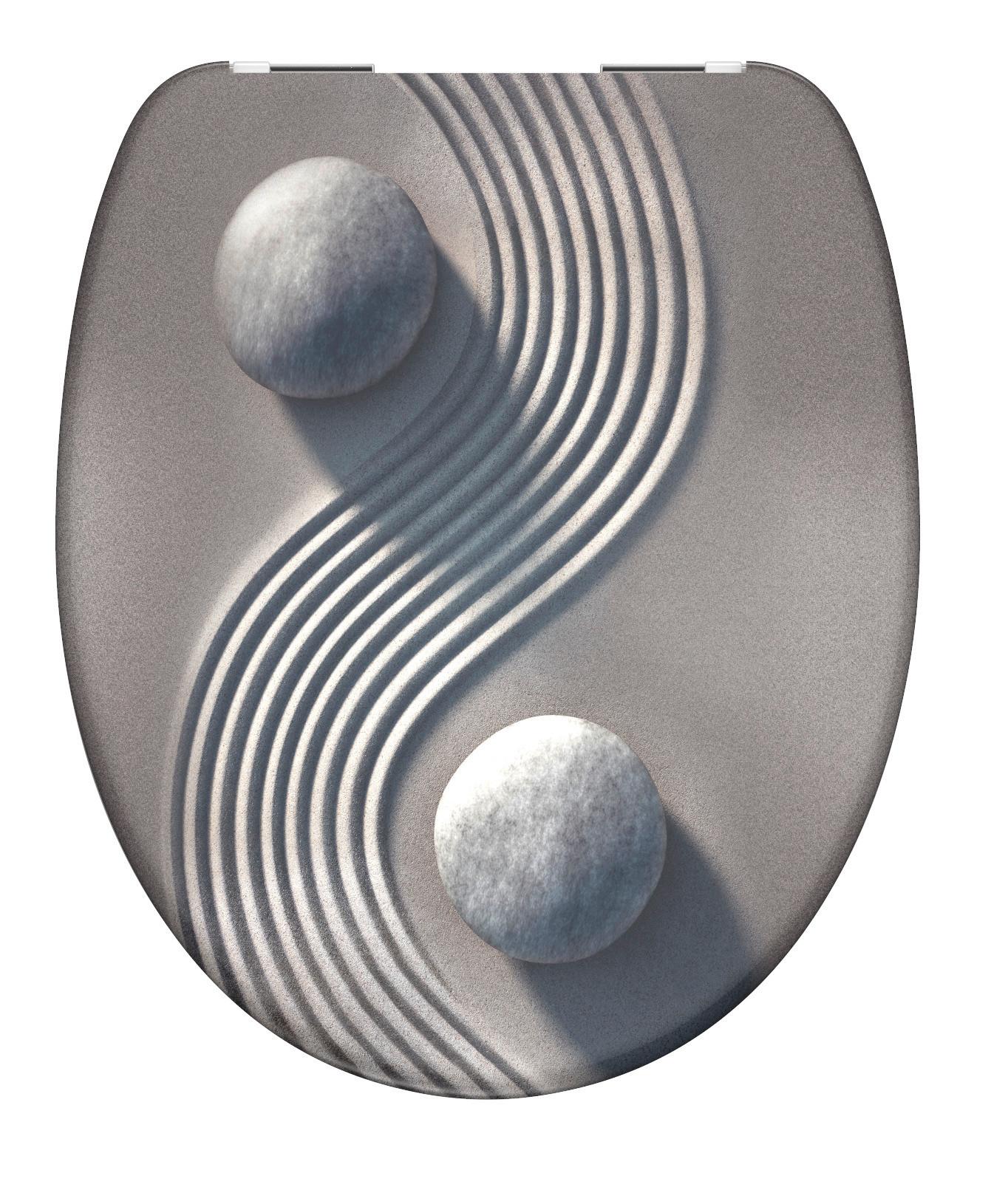 WC-Sitz in Sandfarben - Sandfarben, Kunststoff (37,2/1,4/44,5cm) - Schütte