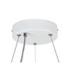 LED-HÄNGLAMPA SANDL - vit/kromfärg, Modern, metall/plast (60/60/120cm) - Mömax