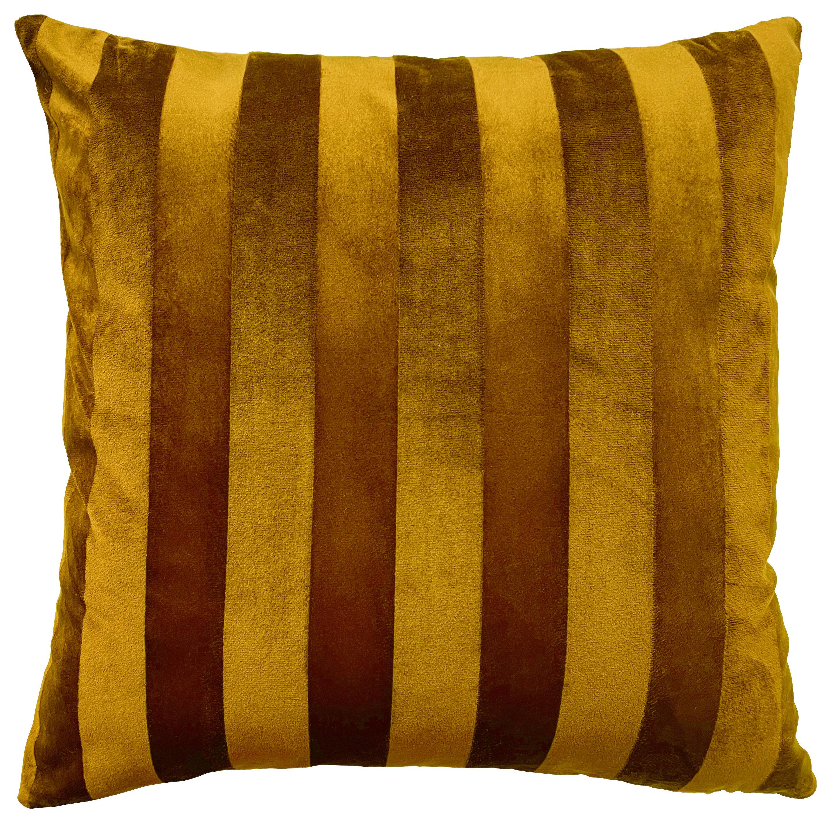 Zierkissen Victoria Goldfarben ca. 45x45cm - Goldfarben, Textil (45/45cm) - Mömax