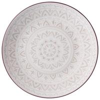 TALERZ OBIADOWY 745085 - kremowy/szary, Konventionell, ceramika (26,5cm) - Ritzenhoff Breker