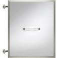 TÜR in Champagner/Alu - Champagner/Alufarben, MODERN, Glas/Metall (56.6/70.1/2.1cm) - PREMIUM LIVING