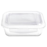 Frischhaltedose Fresh Ca. 850ml - Klar, Glas/Kunststoff (20,6/15,8/7,5cm) - Mömax