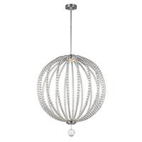 Viseća Svjetiljka Oberlin - boje nikla, Design, staklo/metal (81.3/108cm) - Elstead Lighting