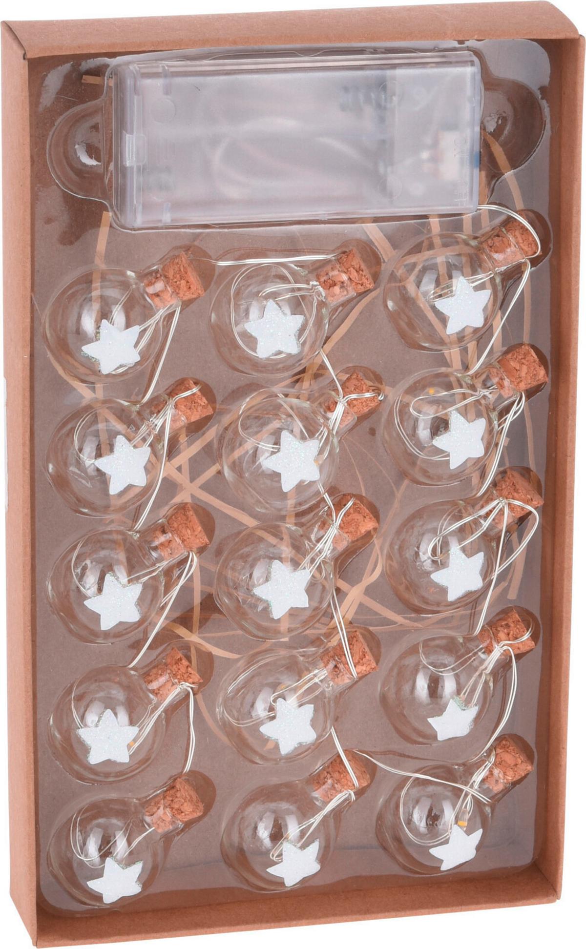 Fényfüzér Xmas Light - Üveg