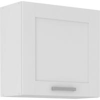 Kuhnjski Gornji Element Luisa H60 - bijela/srebrne boje, Romantično / ladanjski, drvni materijal/metal (60/58/31cm) - Based